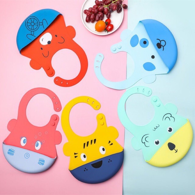 Yếm máng ăn dặm cho bé