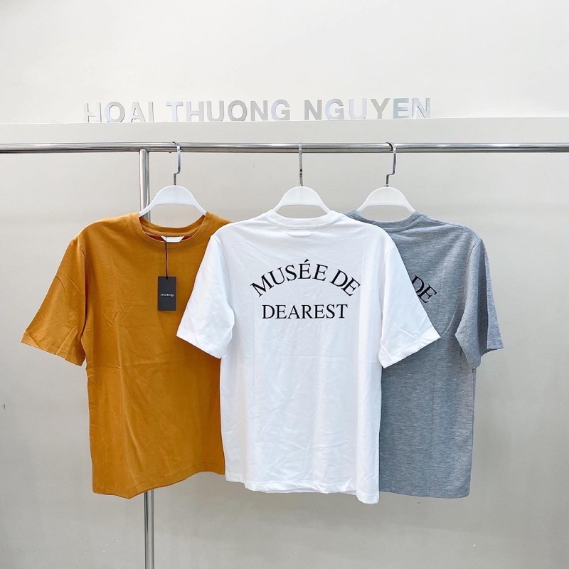 Áo phông basic chữ sau•MIDDUA SHOP