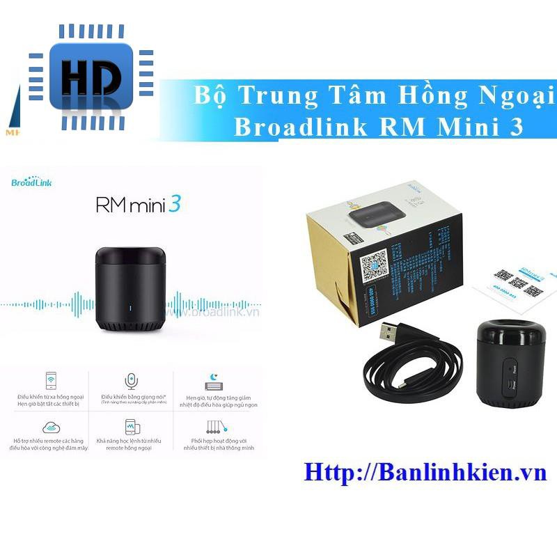 [HD] Bộ Trung Tâm Hồng Ngoại Broadlink RM Mini 3 Zin