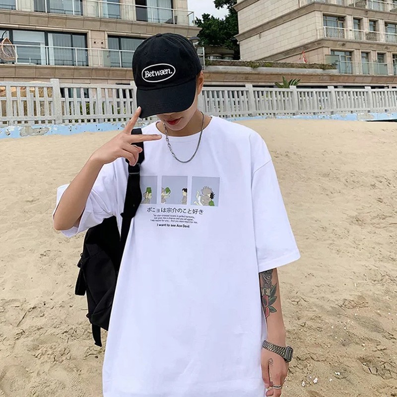 Áo Thun Tay Ngắn Thời Trang Dành Cho Nam Size M-3Xl | BigBuy360 - bigbuy360.vn