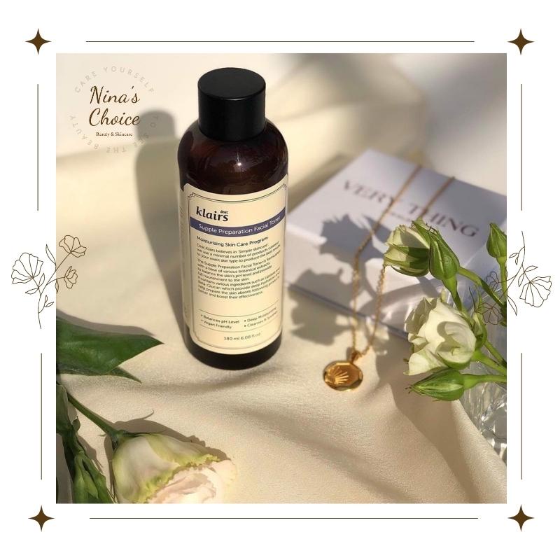 Toner Klairs Có Mùi 180ml - dịu nhẹ, giúp cân bằng da, cấp ẩm - Supple Preparation Facial Toner [Có Giao Hỏa Tốc] | BigBuy360 - bigbuy360.vn