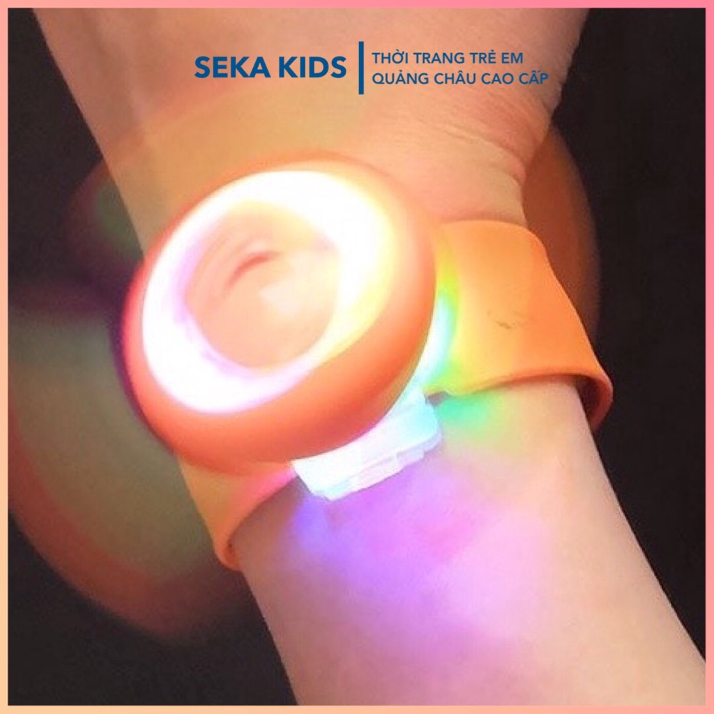 Vòng tay phát sáng hoạt hình, vòng đeo tay chống muỗi cho bé - SEKA 210518.015. CS29