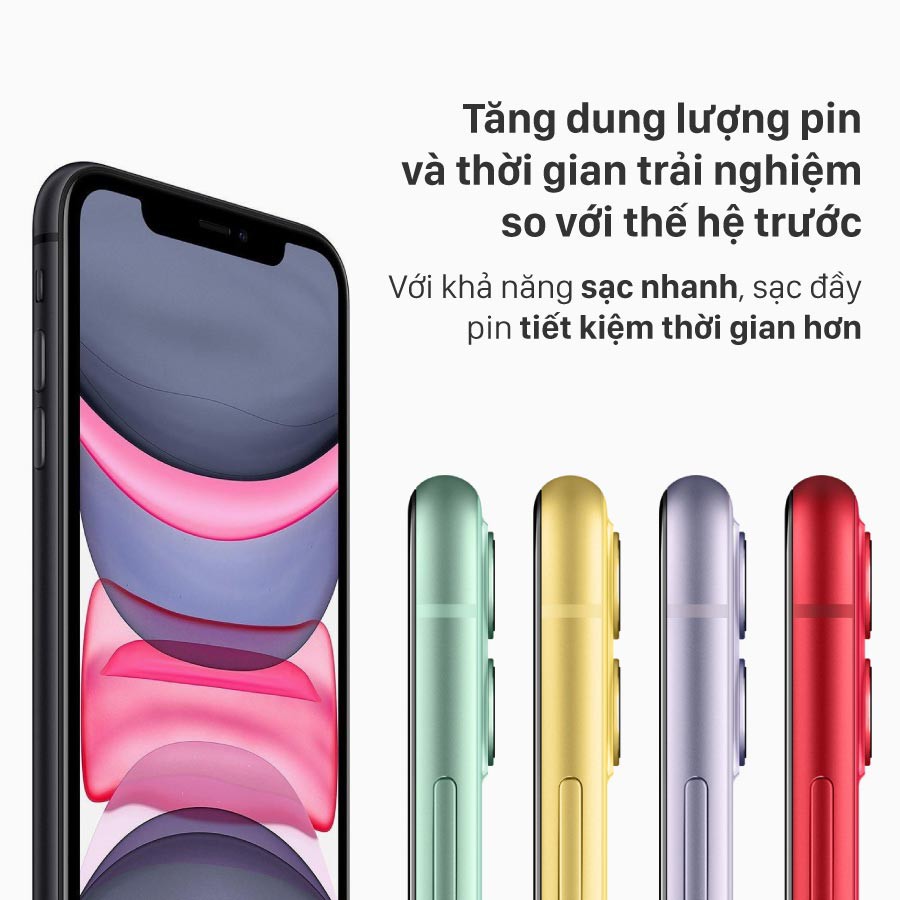 [Mã ELAAR7 giảm 7% tối đa 2TR] Apple iPhone 11 64GB | BigBuy360 - bigbuy360.vn