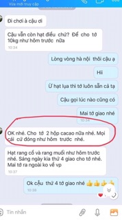 Cacao nguyên chất 1000gr