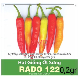 Hạt giống Ớt Sừng