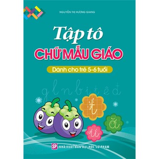 Sách - Tập tô chữ Mẫu giáo 5-6