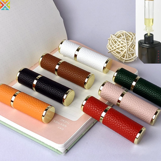 Lọ chiết nước hoa dạng xịt bằng da 5ml