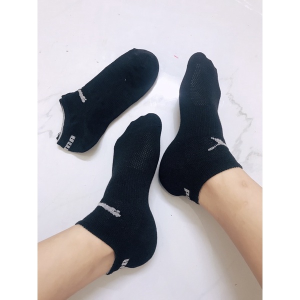 Combo 10 Đôi Tất Puma Trơn Xuất Nhật Dư Xịn. Kháng Khuẩn Chống Hôi Thối Chân