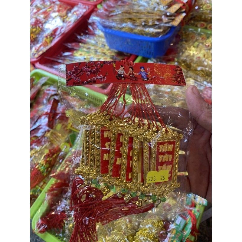 combo 2 dây liễn khánh trang trí tết