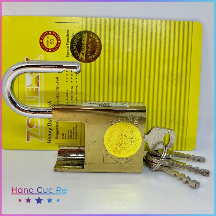 Ổ khóa nhà ZSolex 50mm  Freeship  Ổ khóa nhà chống cắt chống trộm - Shop Hàng Cực Rẻ.