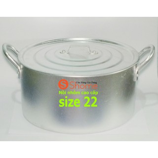 Nồi nhôm size 22cm ( dày loại 1)