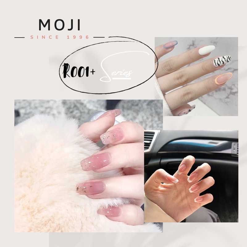 Set 24 móng giả kèm keo không thấm nước R001+