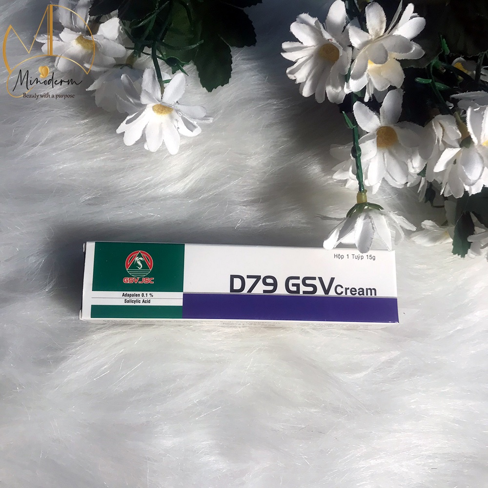 Kem D79, D79 Pro GSV giảm mụn trứng cá, mụn ẩn, viêm da cơ địa, dày sừng nang lông