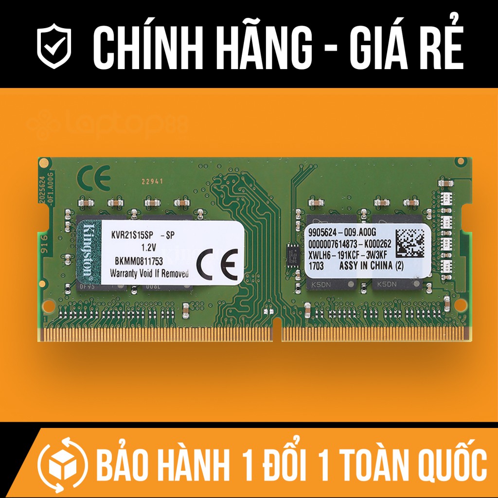 RAM Laptop DDR4 Kingston 2400Mhz - 2666Mhz -3200Mhz Phân phối chính hãng Vĩnh Xuân | WebRaoVat - webraovat.net.vn