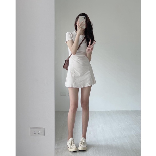 Váy boli dáng ôm tôn dáng - hàng có sẵn