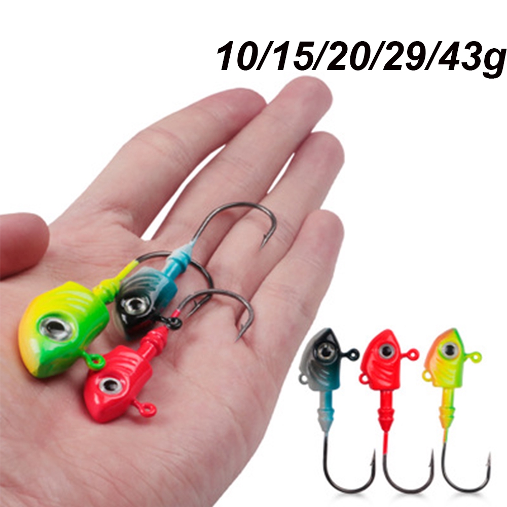 Móc câu cá 10g/15g/20g/29g/43g chuyên dụng tiện lợi