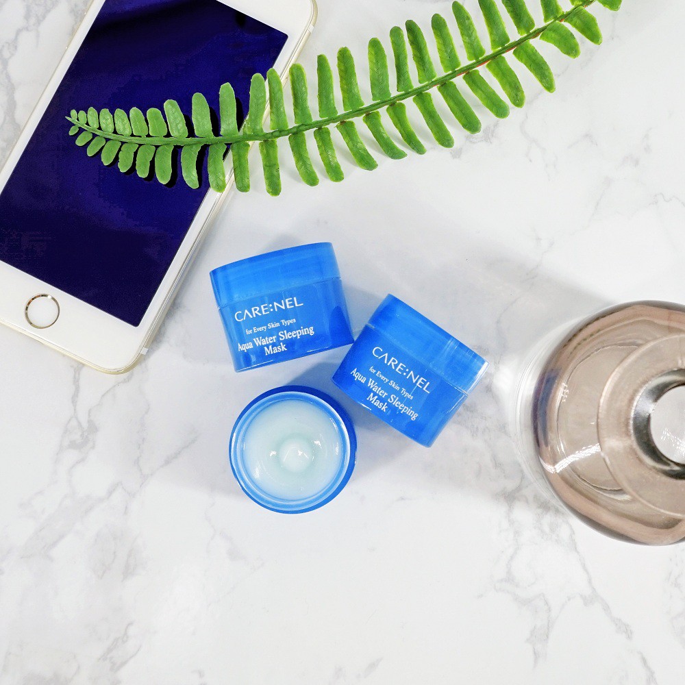 Mặt Nạ Ngủ Cho Mặt Care:nel Aqua Night Mask