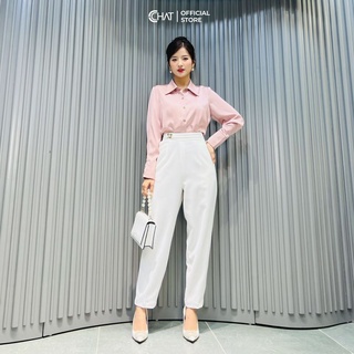 Sơ mi nẹp cúc kiểu CChat Clothes