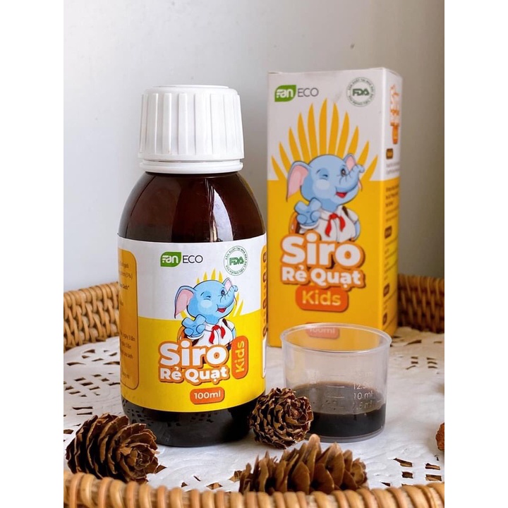 Siro rẻ quạt kids-faneco 100ml- dùng cho ho gió, ho khan, ho đờm - ảnh sản phẩm 5