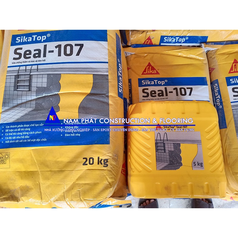 Sika Top Seal 107 - 25Kg Vữa chống thấm sàn, tường.
