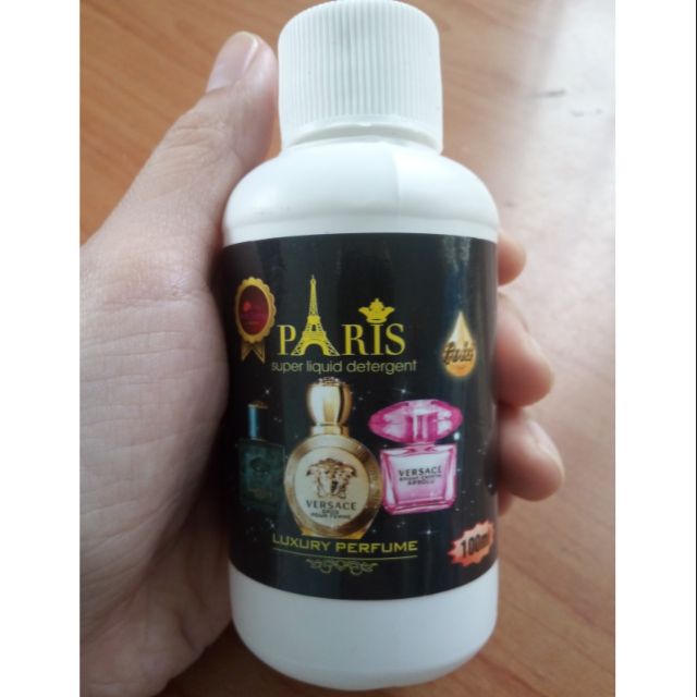 (Chai nhỏ dùng thử - 2 mùi)Nước giặt xả cao cấp Paris hương nước hoa Pháp 100ml/chai.