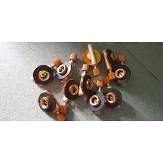 Đầu van cho dây ga dùng cho bếp ga mini / phượt ngoài trời (Vàng)