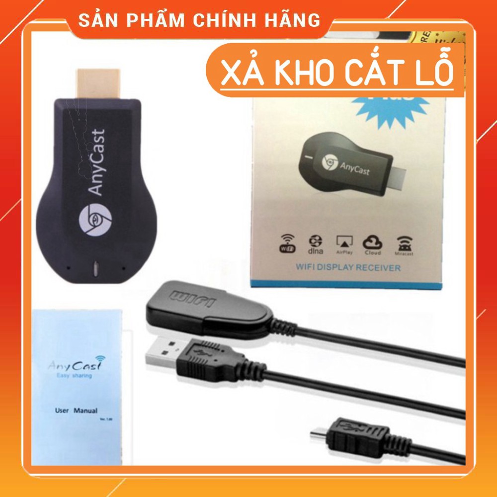 (SEO KHỦNG) HDMI không dây AnyCast M2 Plus - TỐC ĐỘ CỰC NHANH