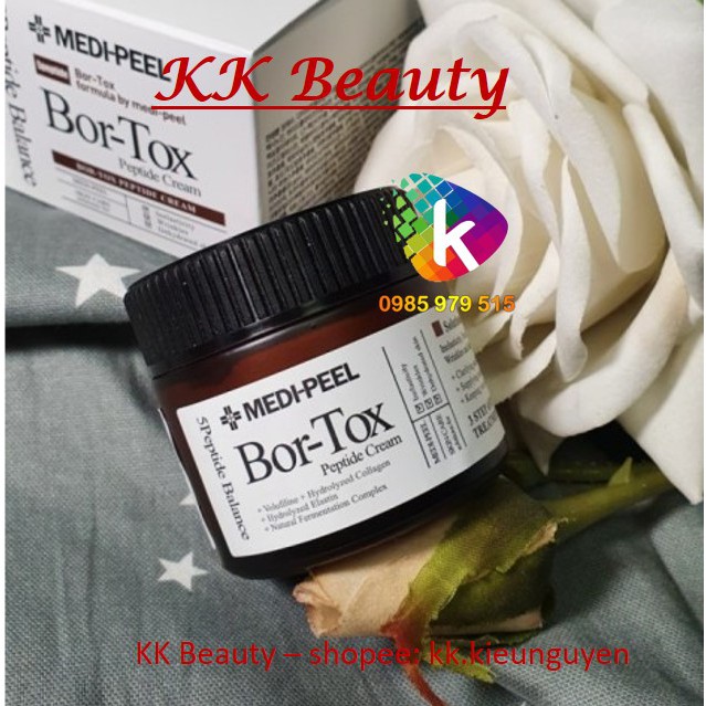 Kem dưỡng Căng Mượt Da Chống Lão Hoá Medi Peel Bortox Peptide Ampoule / Medipeel