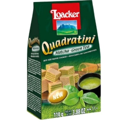 Bánh xốp Loacker Quadratini gói 125gr