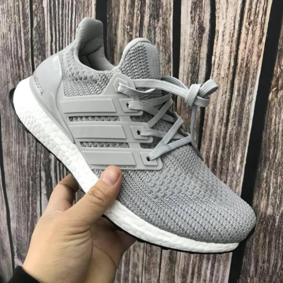 ( SOdeep) [ Giá CTV + Full box ] Giày ultra boost xám 4.0 *