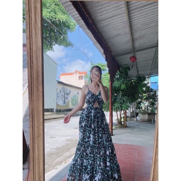 Đầm maxi 2 dây