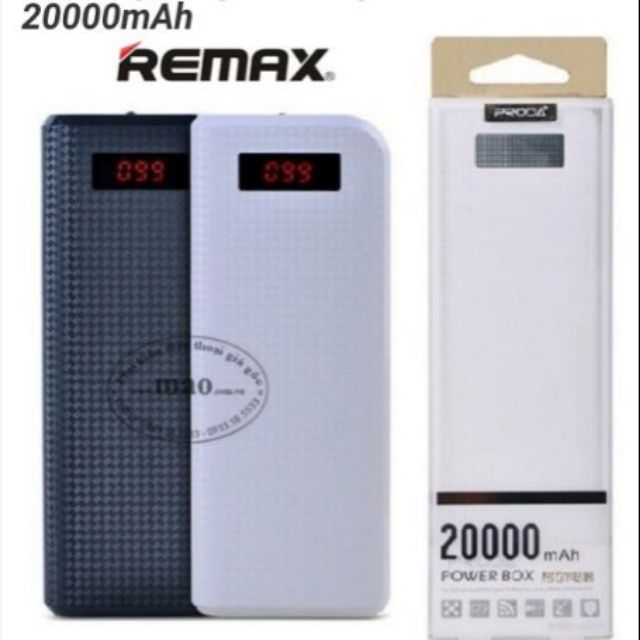 Sạc dự phòng REMAX #20000MAh