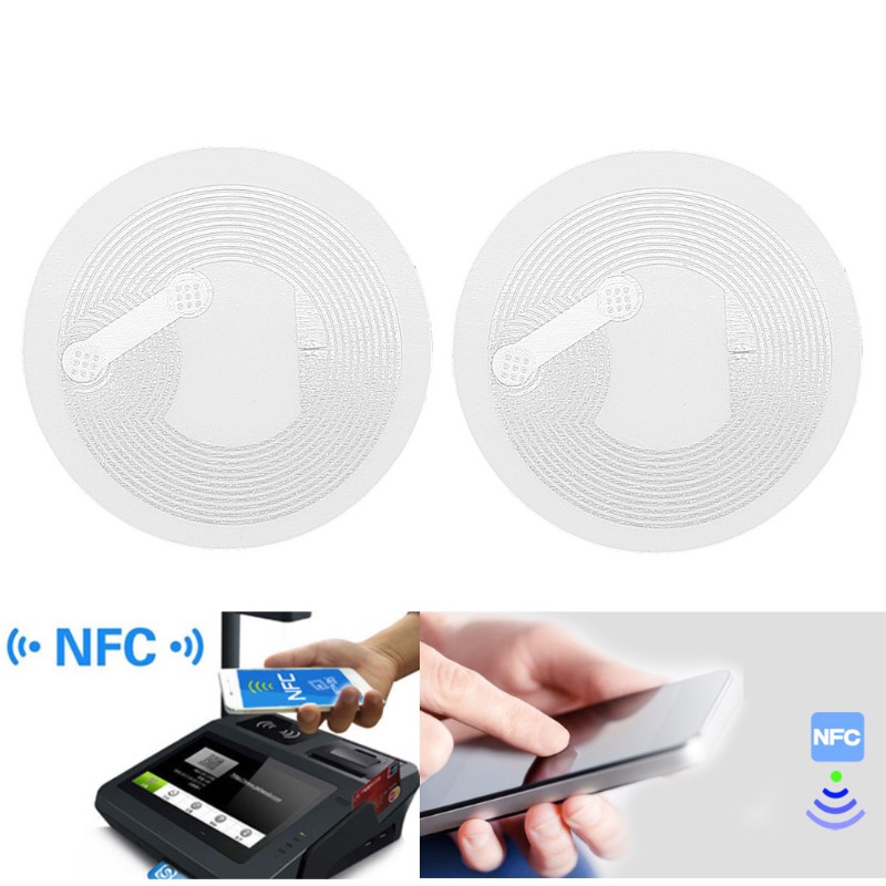 Set 10 miếng dán kiểm soát truy cập thẻ/ điện thoại NFC NTAG213
