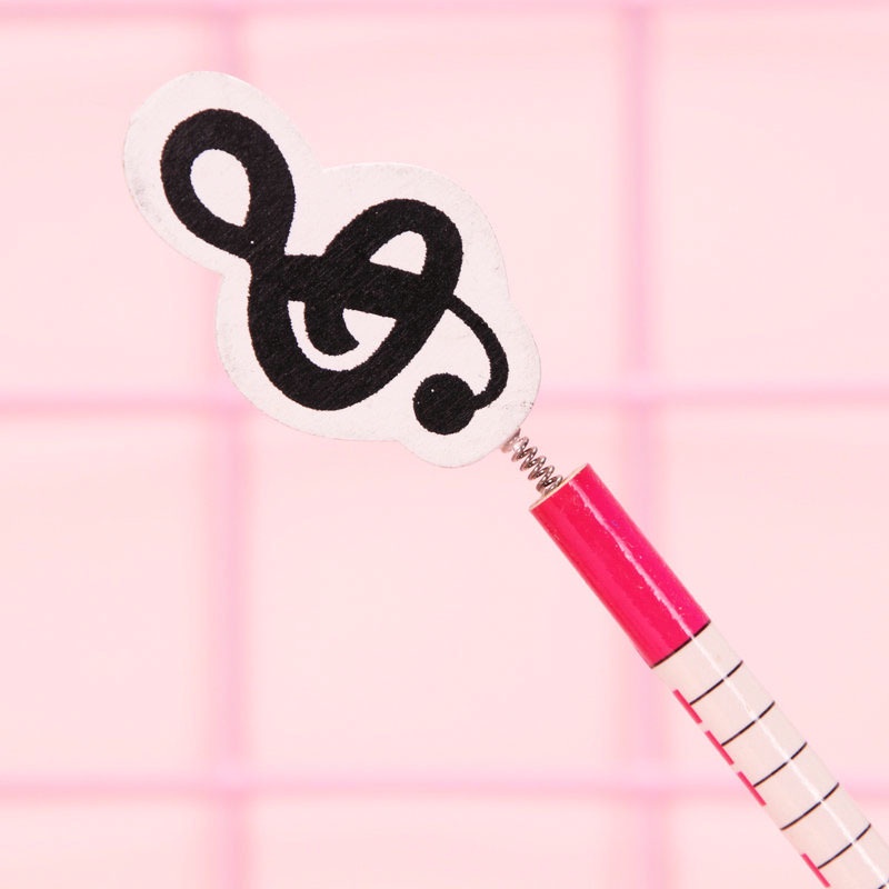 Bút Chì Hình Nốt Nhạc Dễ Thương Cho Học Sinh