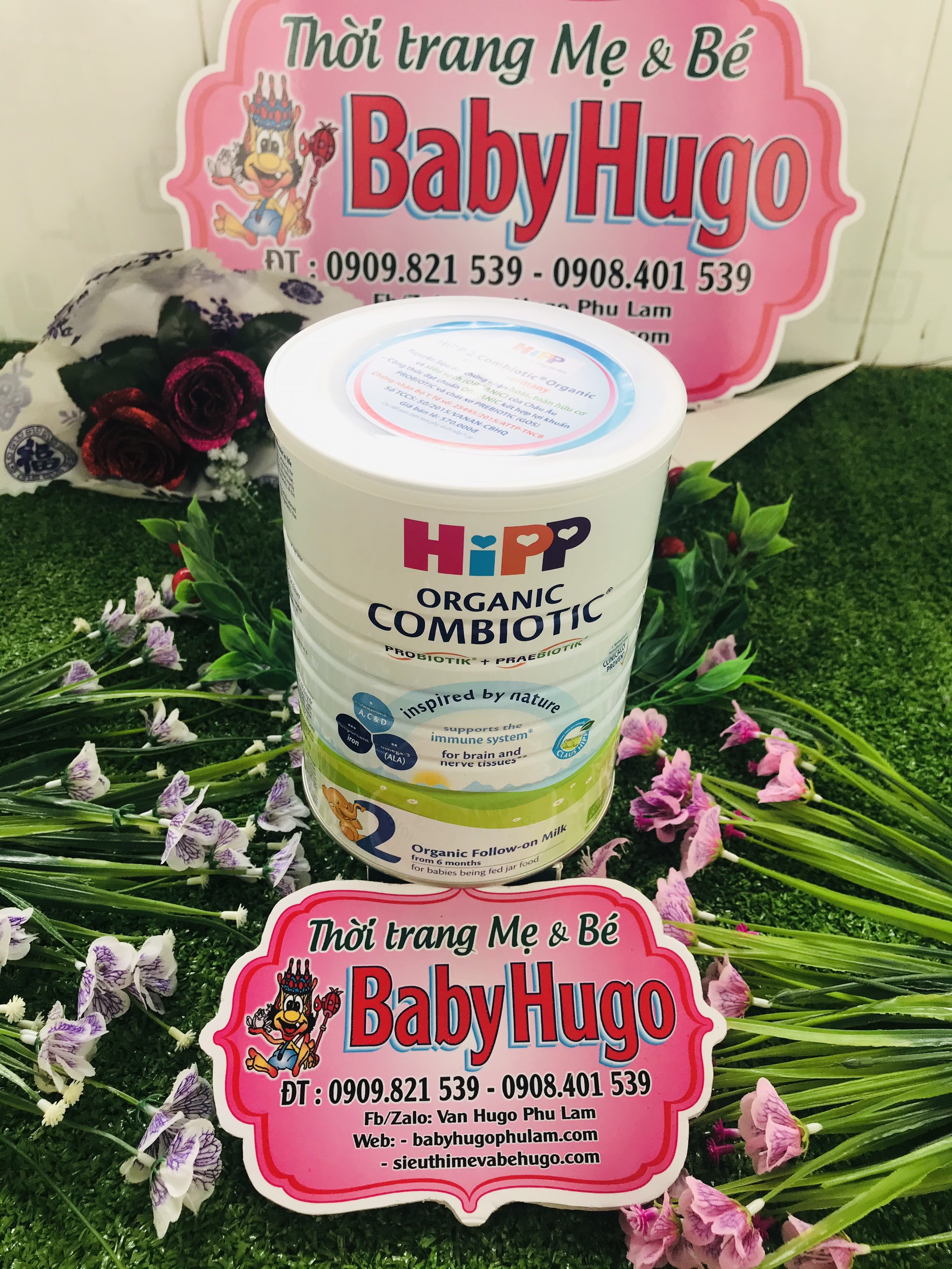 SỮA HIPP SỐ 2 COMBIOTIC ORGANIC 800G