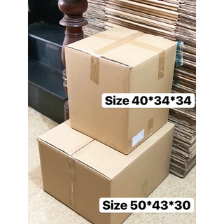 [5 LỚP] Thùng Carton Cũ 50*43*30cm và 40*34*34cm Dùng Đóng Hàng Chuyển Nhà