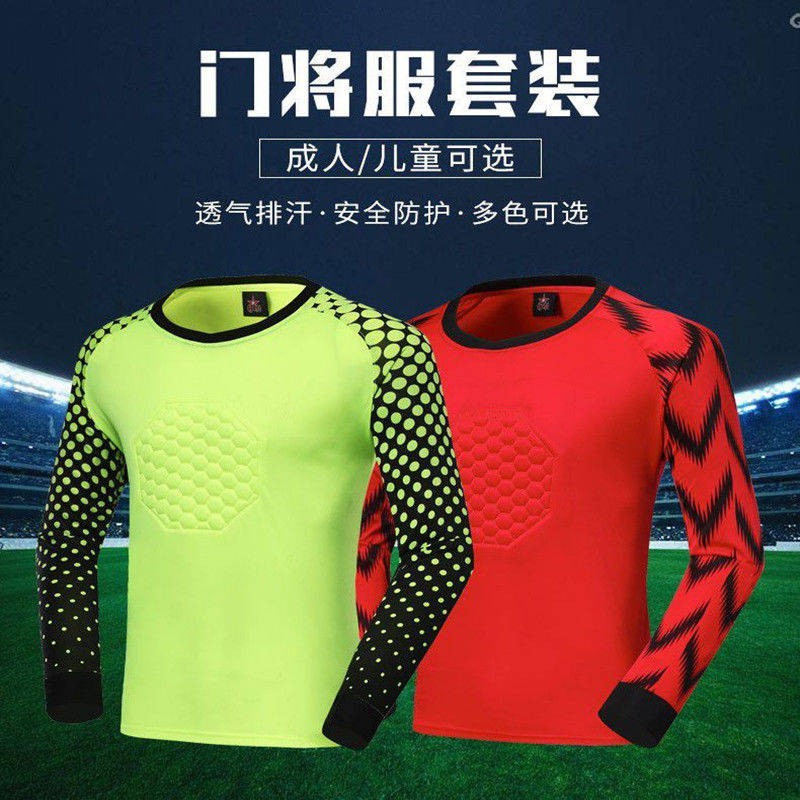 Cửa quần áo thủ môn bóng đá sẽ được phục vụ Bộ đồ ngắn tay của người giám hộ Quần áo bóng đá Bộ đồ rồng với quần dàitrẻ