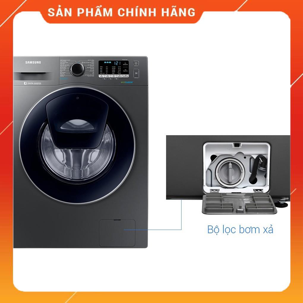 Máy giặt Samsung cửa ngang 9 kg màu bạc WW90K54E0UX/SV ( Chỉ giao khu vực HCM )