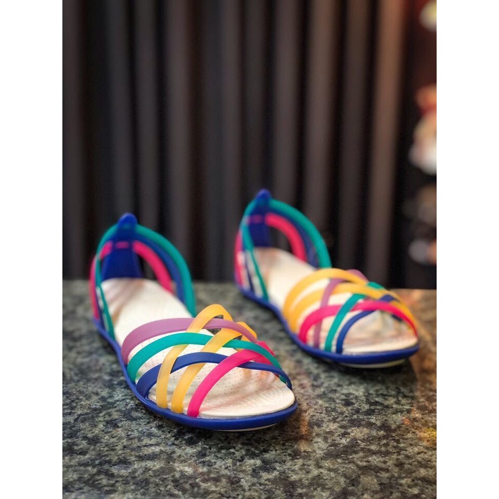 SANDAL HUARACHE CROSS SẮC MÀU CHO NỮ _MÀU NAVY