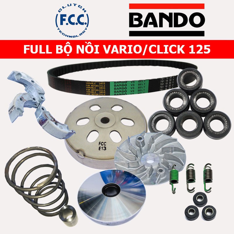 Full Bộ Nồi Trước Và Sau Honda PCX 125/150, AB125/150, SH MODE, LEAD125