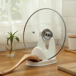 Pot cover rack sitting kitchen countertop cutting board bracket home