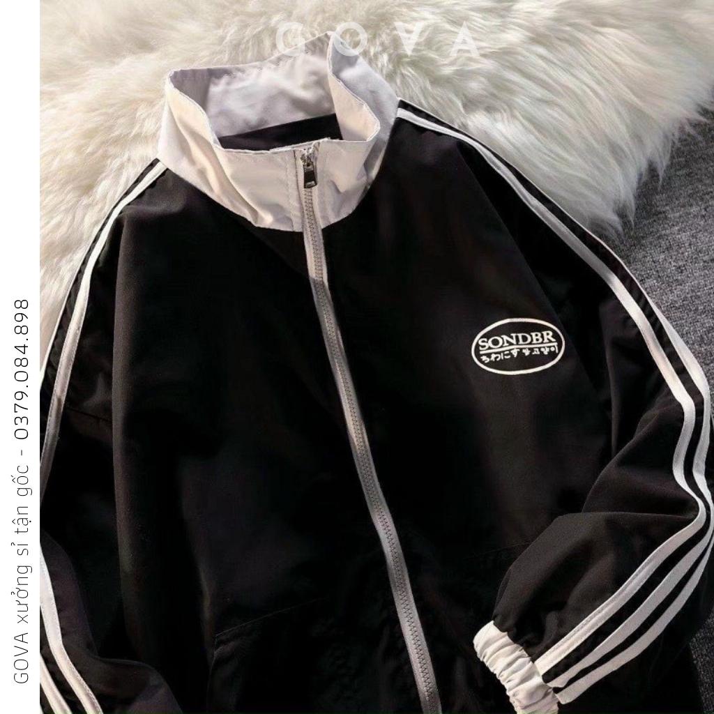 Áo Khoác Dù SONDBR Lớp Form Rộng Nam Nữ Unisex, Áo Gió Bomber Bóng Chày Chống Nắng Ulzzang GOVA