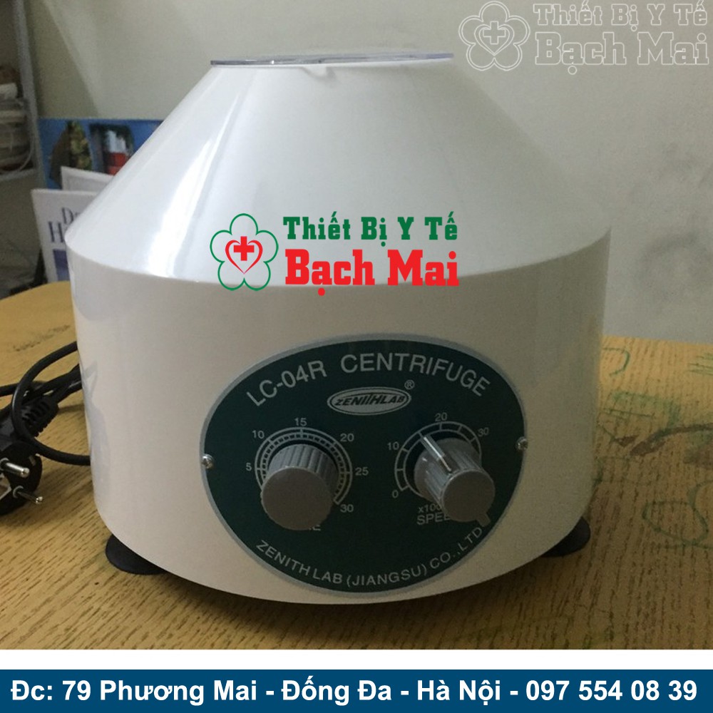 Máy Li Tâm 6 Ống LC-04B Có Hẹn giờ Tách Huyết Tương Spa