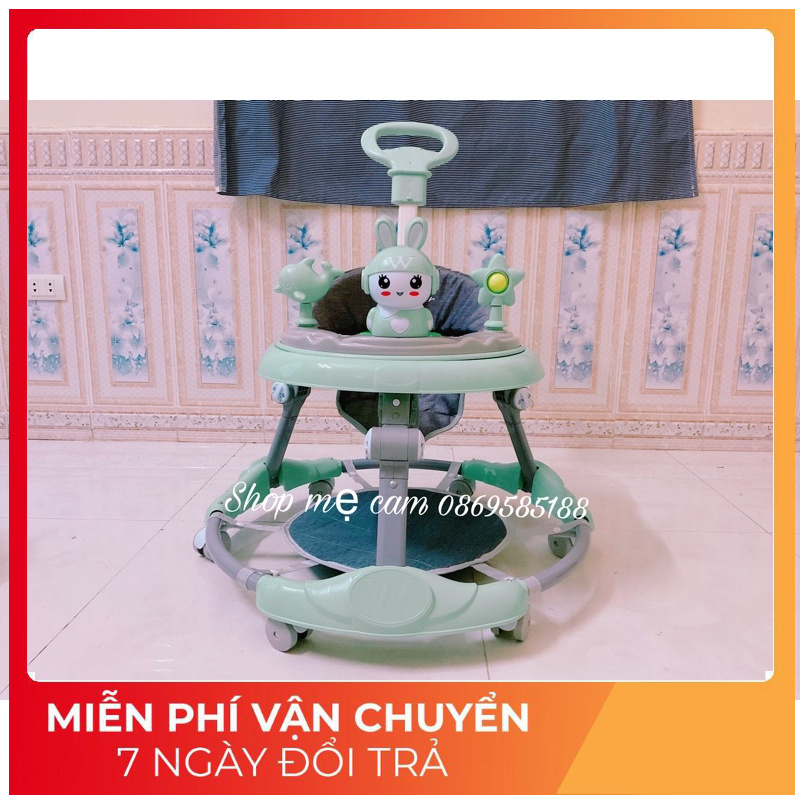 Xe tròn tập đi, xe tập đi cho bé THAY ĐỔI ĐỘ CAO - HÀNG CHÍNH HÃNG ( bảo hành 12 tháng)