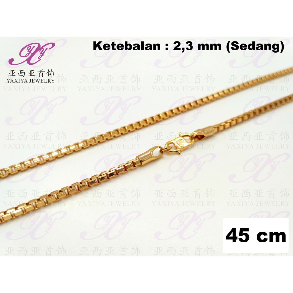 Dây Chuyền Mặt Tròn Mạ Vàng 18k Phong Cách Ý 300