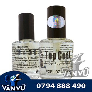 Sơn Bóng Bảo Vệ Màu Sơn Móng Tay Topcoat TC04 17ml, Sơn Bóng Trong Suốt