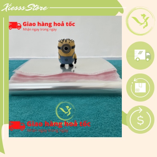 Túi OPP Loại 1 ngang 8cm đến 20cm bóng kiếng trong suốt 1kg đựng phụ kiện thời trang-Xiesss Store