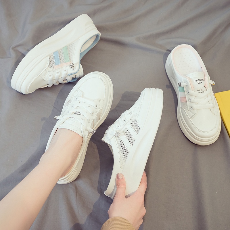 Sục thể thao nữ độn đế 4 phân hàng cao cấp đẹp đi siêu nhẹ, êm chân