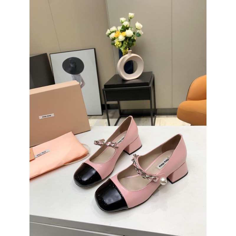 Giày cao gót miumiu mẫu hot nhất 2021 8cm