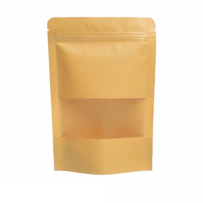 100g túi zip giấy Kraft đựng thực phẩm nhiều size